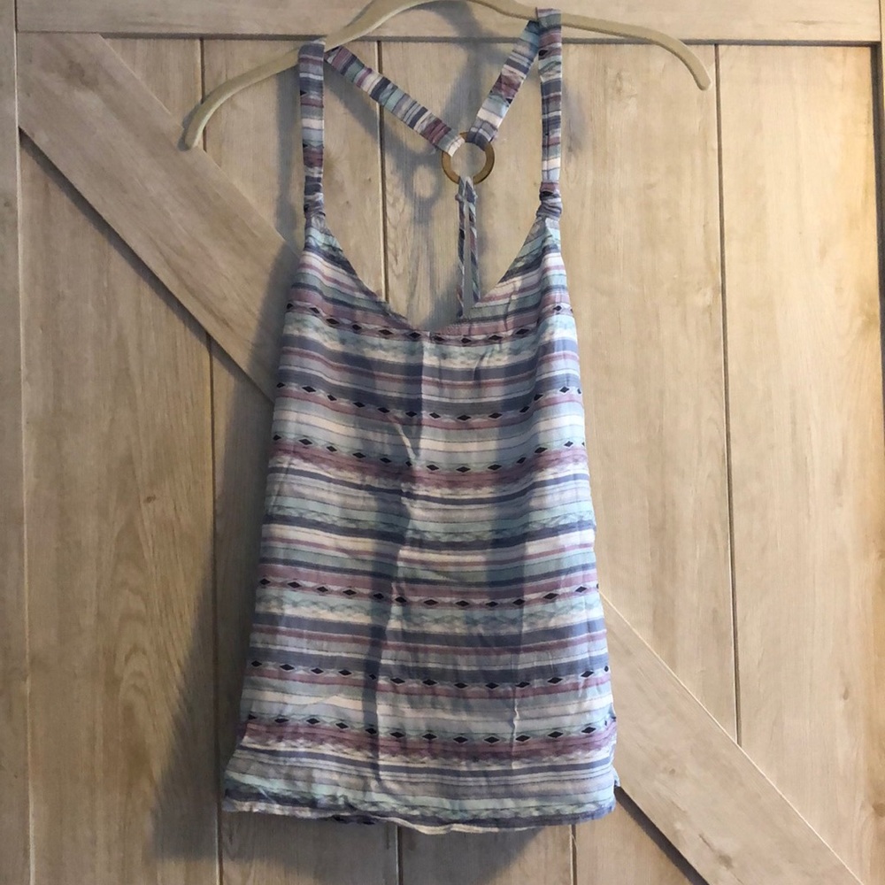 Black poppy tank from pacsun